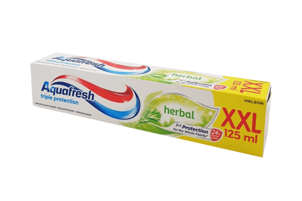 паста за зъби aquafresh triple protection herbal 125мл