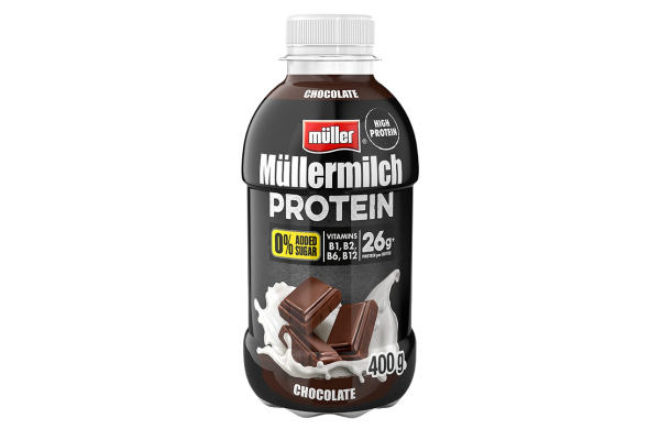 протеиново мляко muller с шоколад без захар 400гр