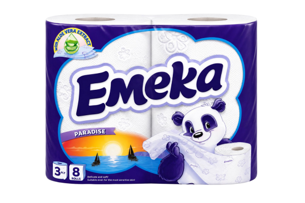 Тоалетна Хартия емека Океански Бриз - 4бр.