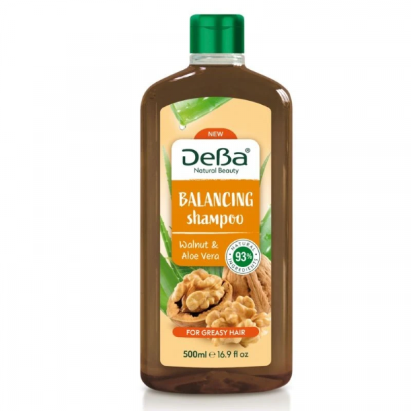 Шампоан Дева ДНБ Орех и Алое Мазна Коса - 500мл.