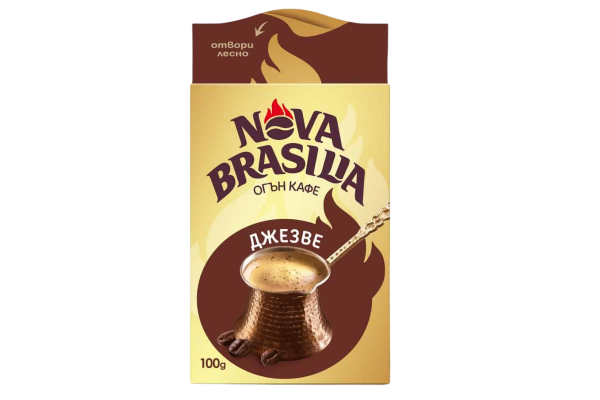 кафе мляно nova brasilia за джезве 100гр