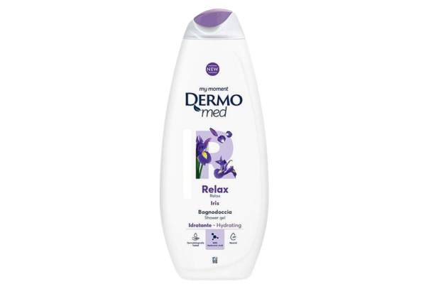 душ гел dermomed relax 750мл
