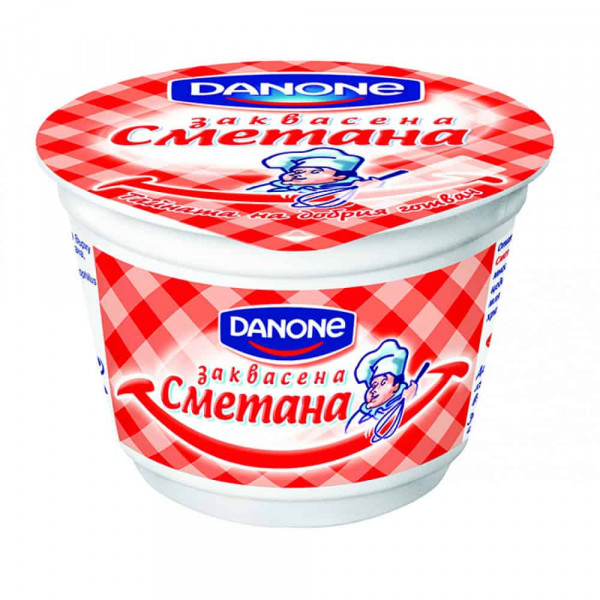 Заквасена Сметана Данон - 200гр.