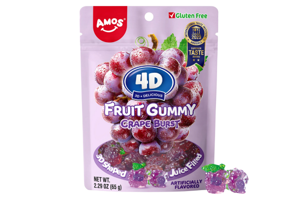 amos 4d желирани бонбони грозде 65гр