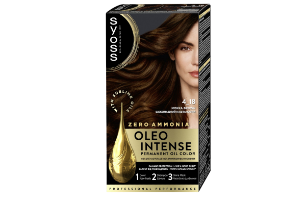 боя за коса syoss oleo 4-18 мока кафяв
