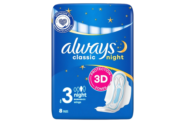 превръзки always класик найт 8бр