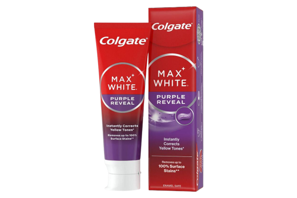 паста за зъби colgate max white purple reveal 75мл
