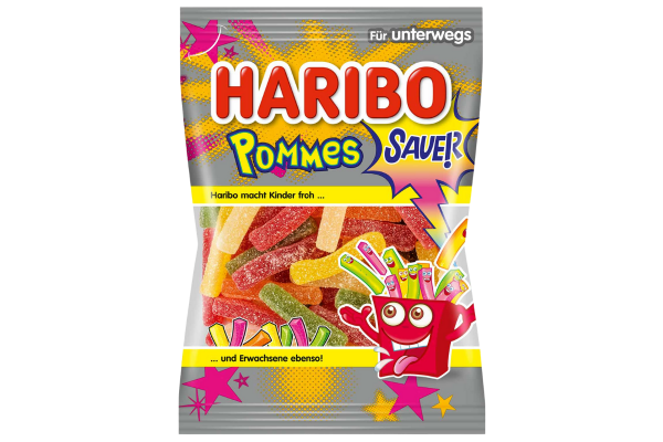 haribo желирани бонбони "кисели картофки" 100гр