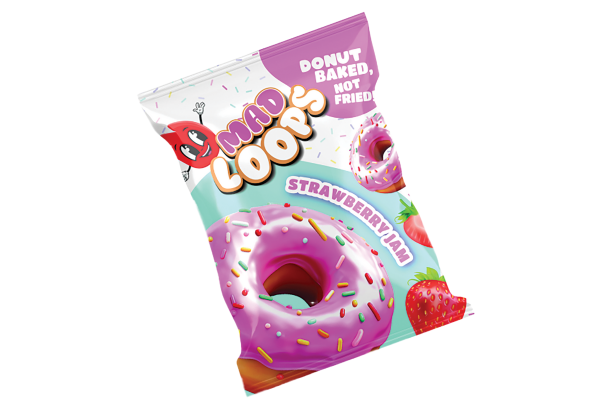 поничка с пълнеж ягодово сладко mad max