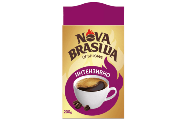 кафе мляно nova brasilia интензивно 200гр