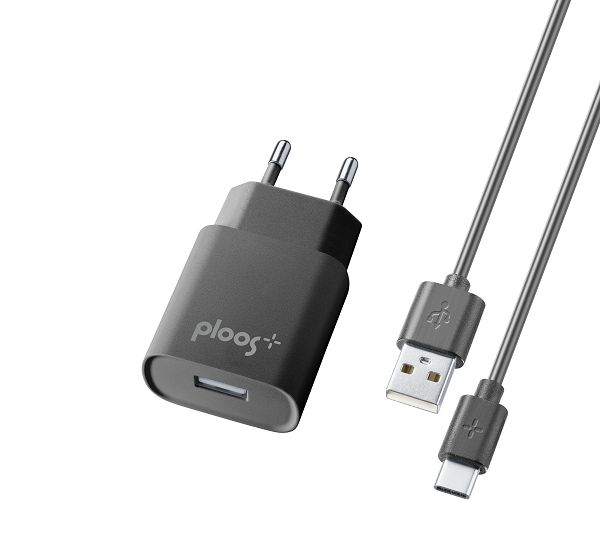 pl зарядно 220v power delivery usb-c 20w черно