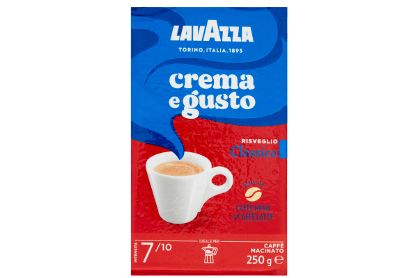 кафе мляно lavazza crema e gusto 250гр.