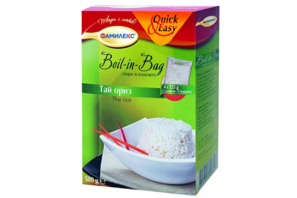 ориз тай boil in bag 500гр кутия