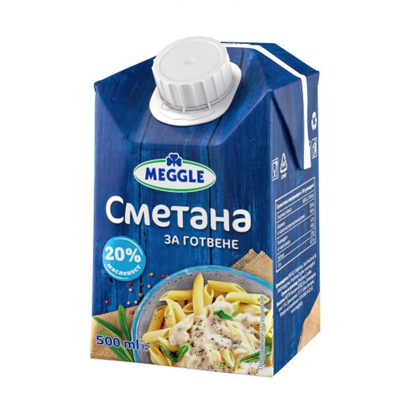 Готварска Сметана Мегле - 500 мл.