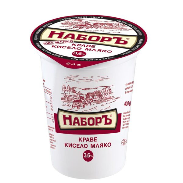 Кисело Мляко Наброъ 3.6% - 500гр.