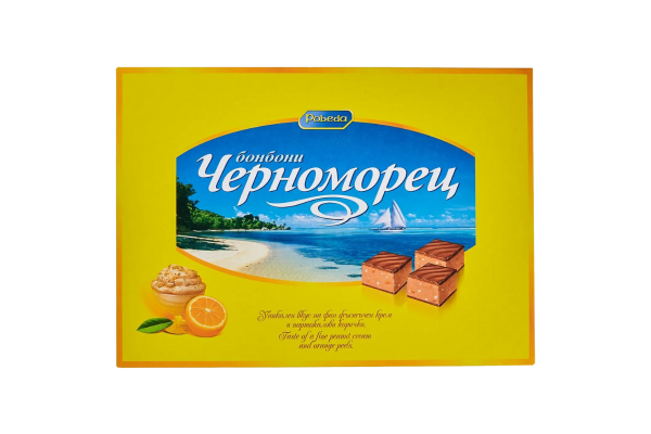 шок. бонбони черноморец 12бр / 94гр