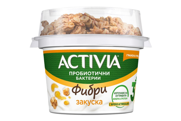 активиа закуска с гранола и мед 165гр