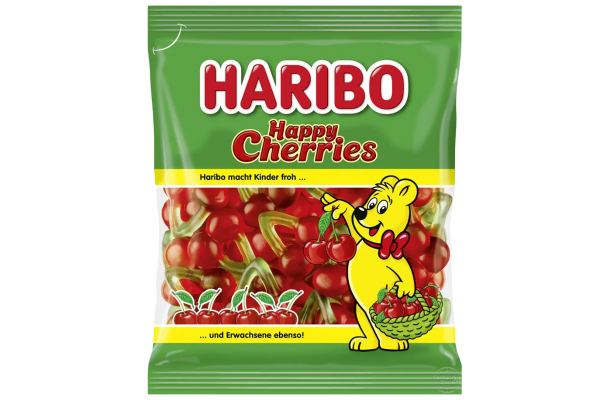 haribo желирани бонбони "череша" 100гр