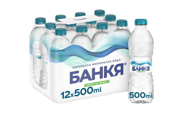 мин. вода банкя мултипак 500мл 10+2бр