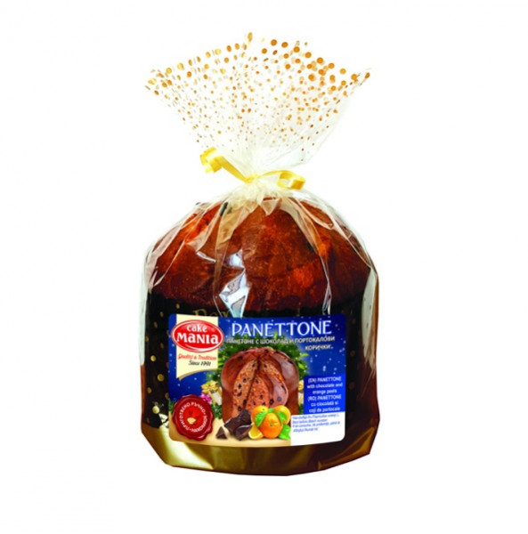 Козунак Тимс Панетоне с Шоколад/Стафида - 500гр.