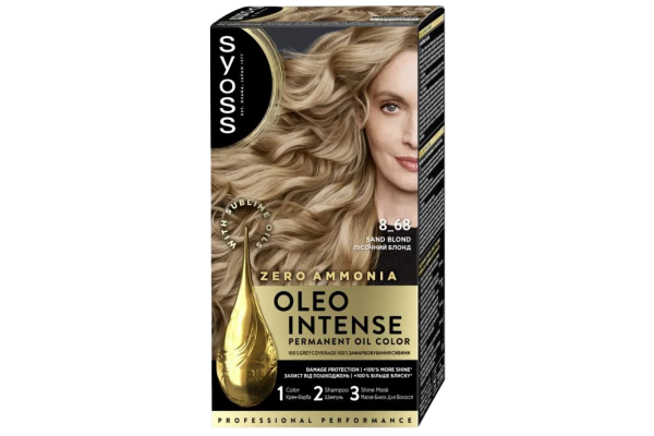 боя за коса syoss oleo 8-68 светло пясъчно рус