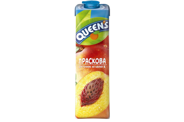 queens плодов сок праскова 1л