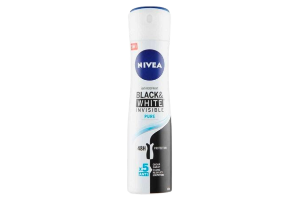 nivea black & white invisible pure антиперспирант спрей 150ml