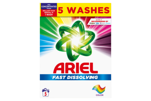 прах за цветно пране ariel rapid dissolve - 275g