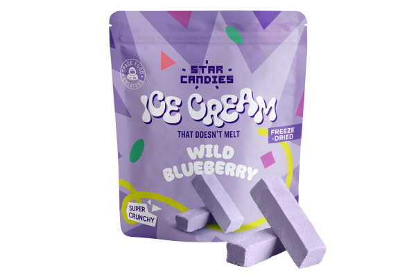 сух сладолед диви боровинки star candies